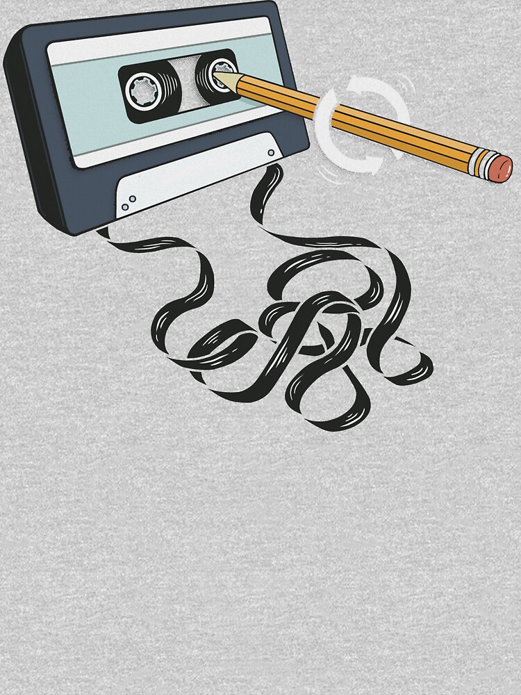 Thumbnail 7 of 7, Essential T-Shirt, Back in the Day, Retro 80's Cassette Tape designed and sold by BootsBoots.