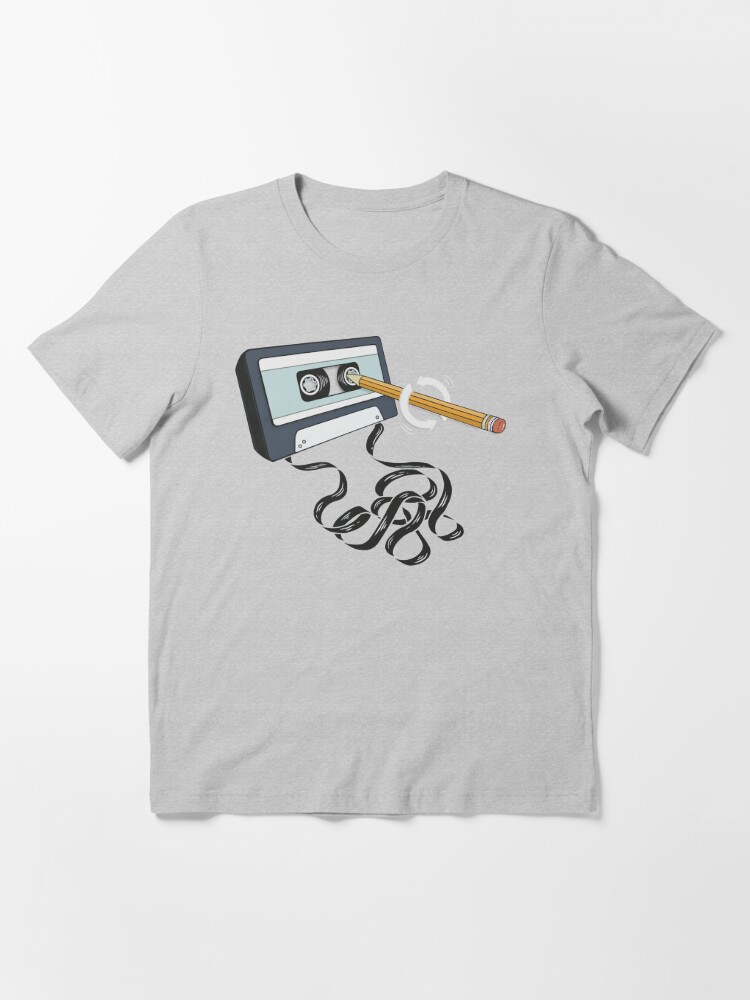 Essential T-Shirt, Back in the Day, Retro 80's Cassette Tape designed and sold by BootsBoots