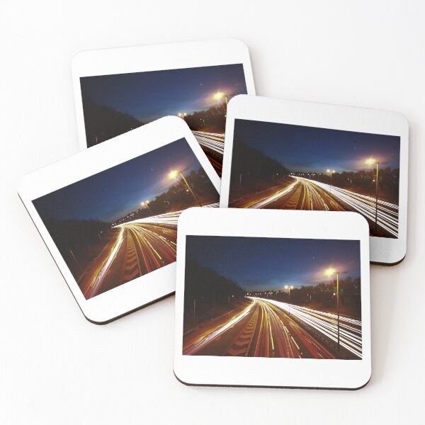 Item preview, Traffic Light Trails Birmingham UK Art designed and sold by kwn1804.