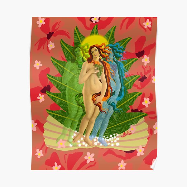 Poster Die Geburt Der Venus Redbubble