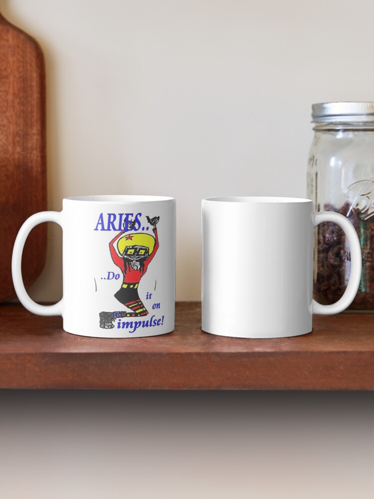 Alternate view of Aries - do it on impulse Mug