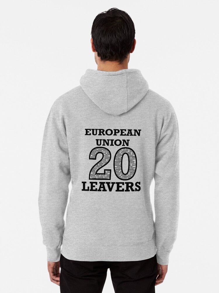 grey leavers hoodie