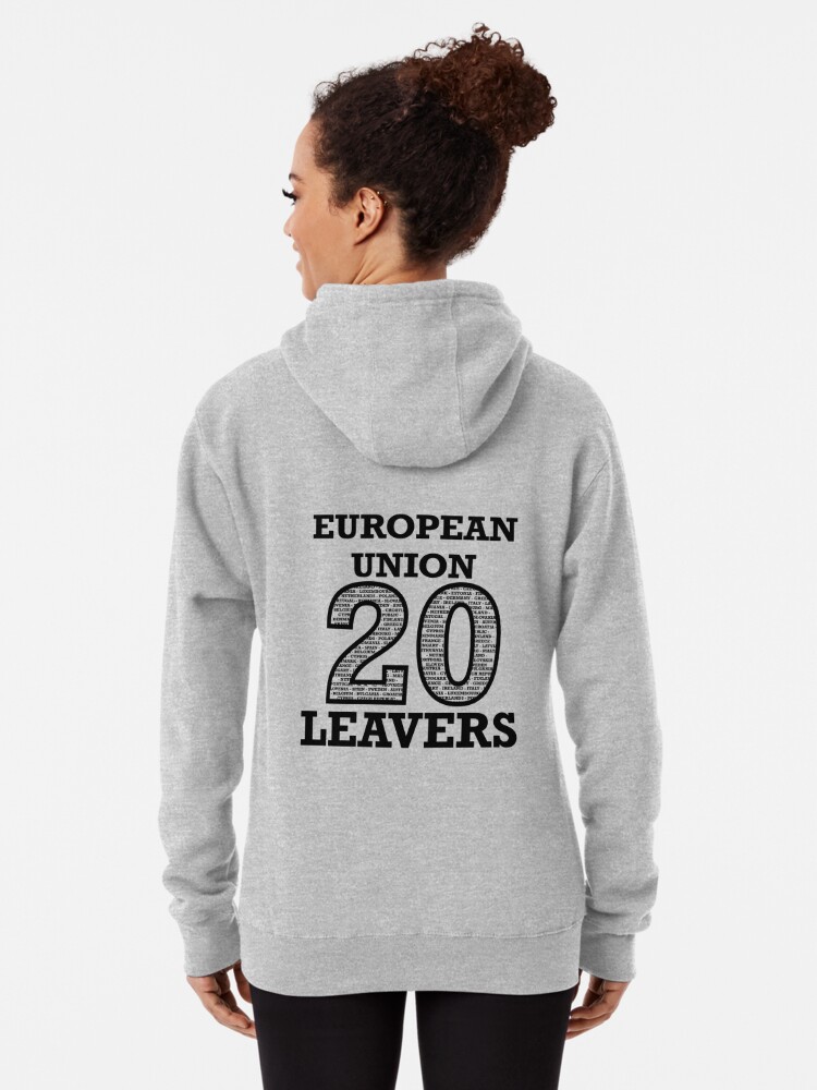 heather grey leavers hoodie