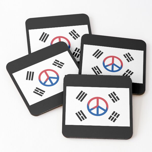 Item preview, South Korea Flag Peace designed and sold by crizzinho.