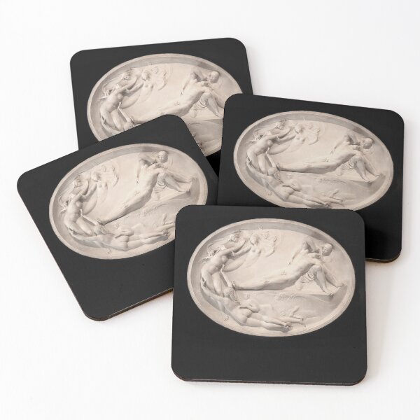 Item preview, Antique Marble Bas Relief designed and sold by ricoflinn.