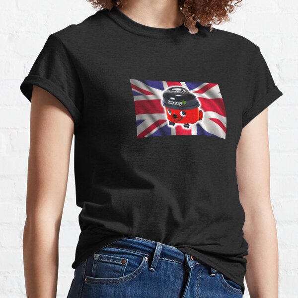 Henry Hoover with UK Flag Classic T-Shirt