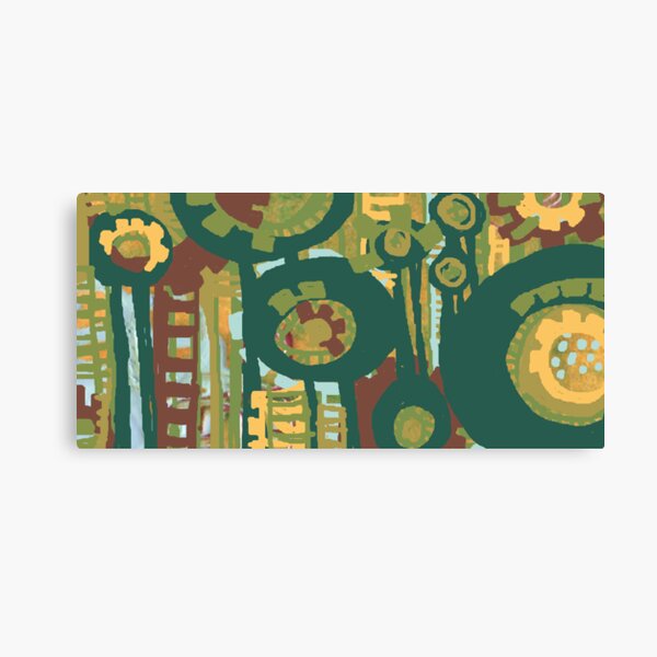Trees In The Sunshine Canvas Print