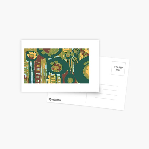 Trees In The Sunshine Postcard