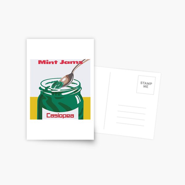 Casiopea Mint Jams Monochromatic Postcard By Mint Jams Redbubble - roblox minecraft pin by mint jams redbubble