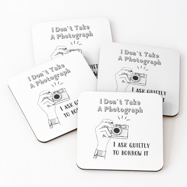 Item preview, I don't take a photograph... photography joke designed and sold by Ricardo Gutierrez.