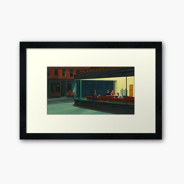 Item preview, Nighthawks by Edward Hopper - 1942 designed and sold by warishellstore.