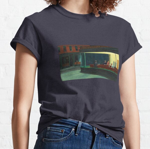 Nighthawks by Edward Hopper - 1942 Classic T-Shirt