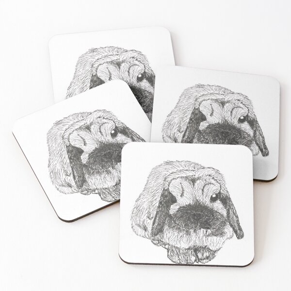 Item preview, Rabbit line art designed and sold by k-rly.