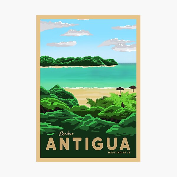 Travel to Antigua Photographic Print