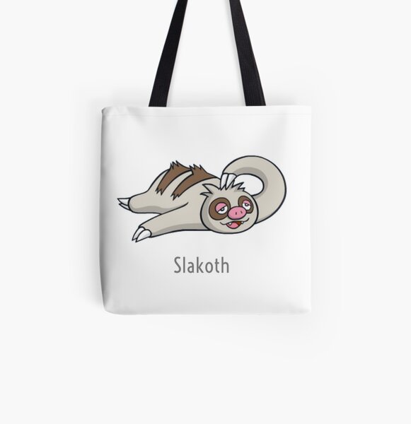 Lazy Slakoth All Over Print Tote Bag