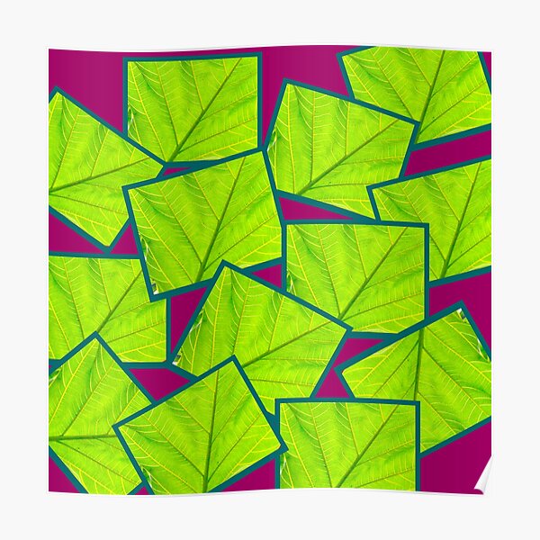 &ldquo;Ulu Leaf&rdquo; Poster by aloharobj | Redbubble