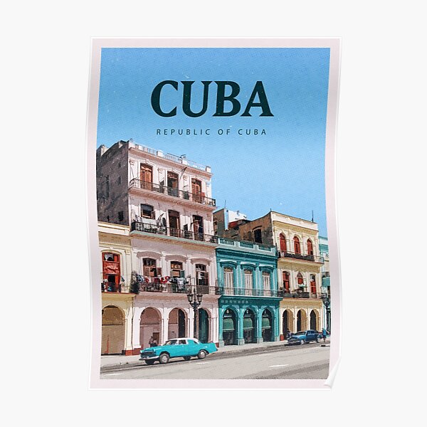 Visiter Cuba Poster