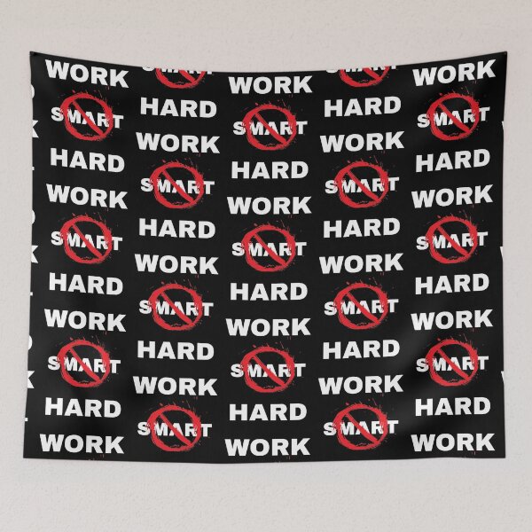 Item preview, Work Hard not Smart designed and sold by RIVEofficial.