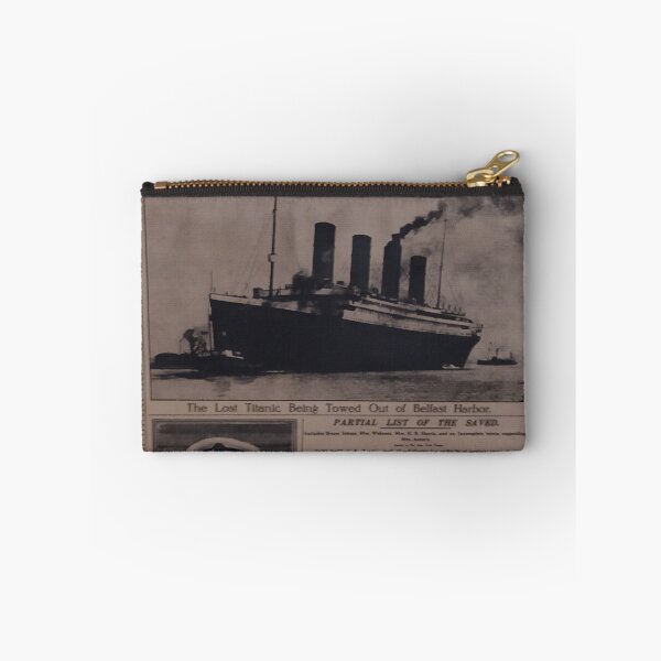 Item preview, FRONT FRONT OF THE NEW YORK TIMES THE DAY AFTER THE TITANIC SINK designed and sold by Shei86.