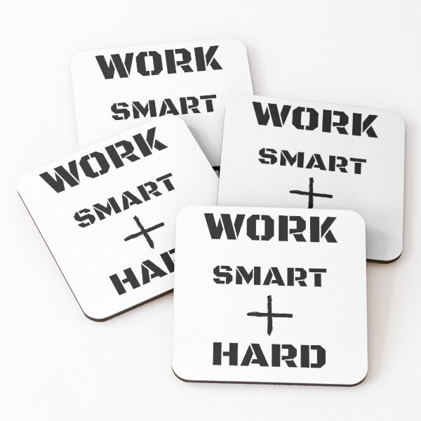 Item preview, Work Smart + Hard designed and sold by RIVEofficial.