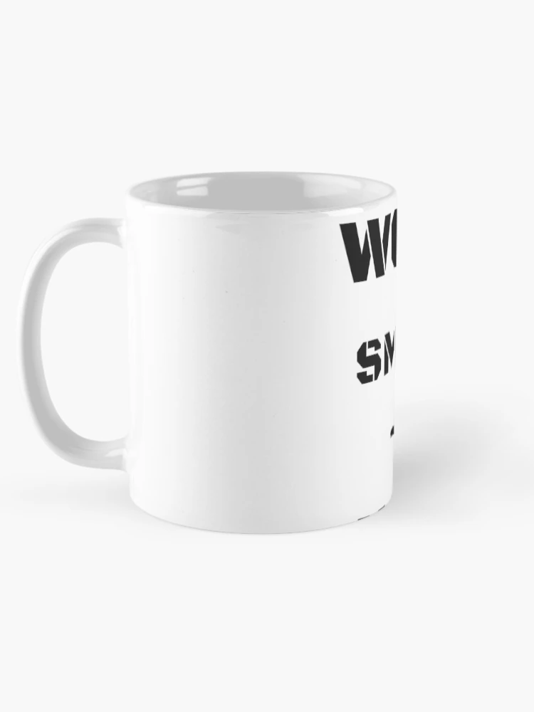 Thumbnail 5 of 6, Coffee Mug, Work Smart + Hard designed and sold by RIVEofficial.
