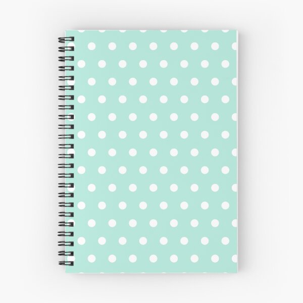 Item preview, Small White Polka Dots on Mint background designed and sold by ImageNugget.