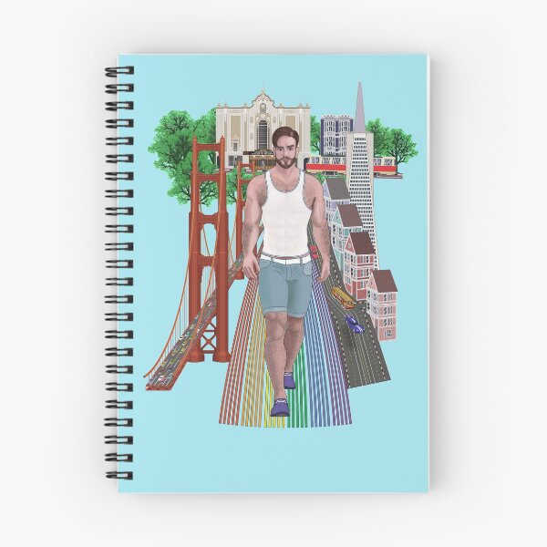 Item preview, Muscle Bear Hunk walks through San-Francisco designed and sold by GiorgioN.