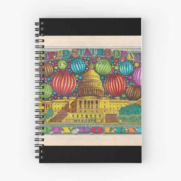 Item preview, Funny Money Fifty Dollars Capitol Building (Reverse) designed and sold by JoshUsmani.