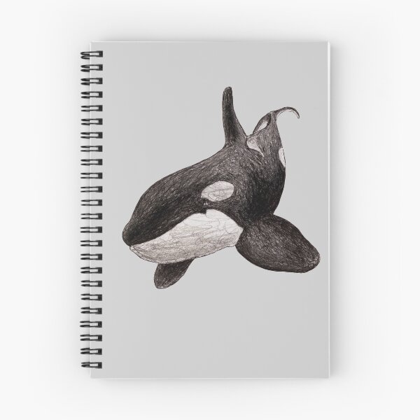 Item preview, Orca Scribble Gray Version designed and sold by ArtyOrca.