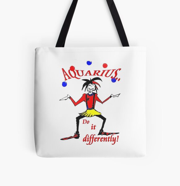 Aquarius - do it differently All Over Print Tote Bag