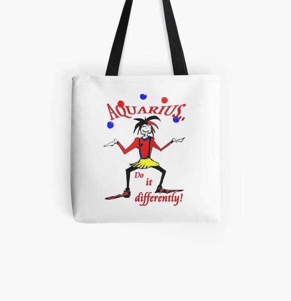 Aquarius - do it differently All Over Print Tote Bag