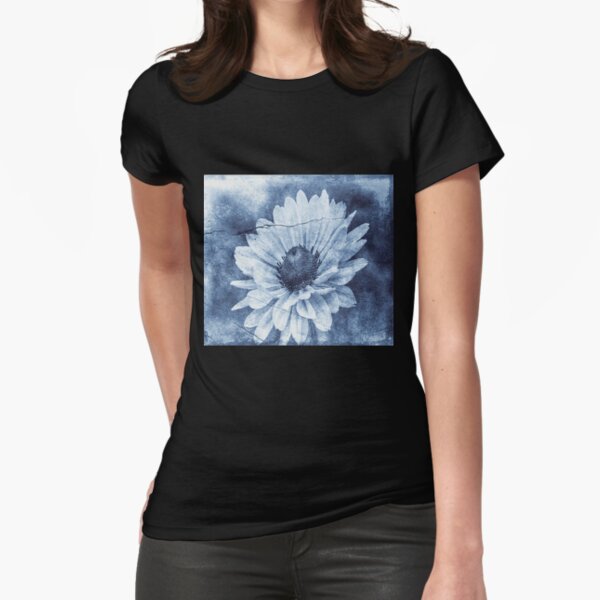 If Daisies Wore Blue Jeans Fitted T-Shirt