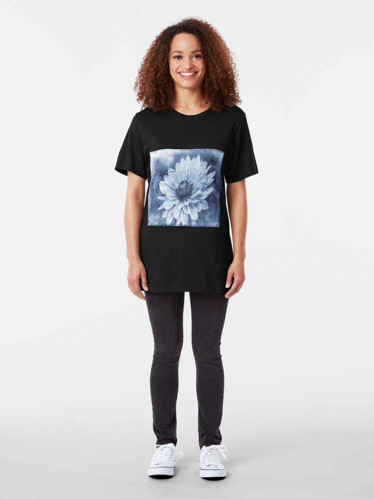 Alternate view of If Daisies Wore Blue Jeans Slim Fit T-Shirt