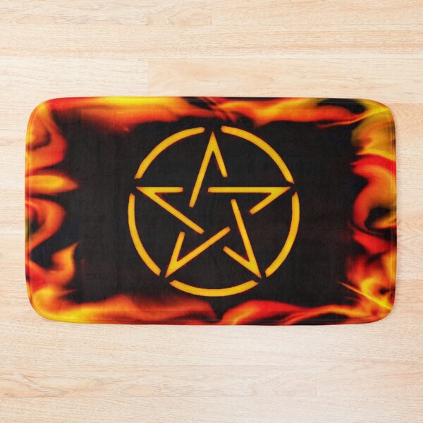 Item preview, The Pentagram With Fire  designed and sold by Mark Jesus-Allen.