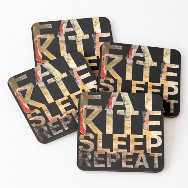 Item preview, Eat Kite Sleep Repeat I Kiteboarding Kite Flying for Kite surfer designed and sold by Cedinho.