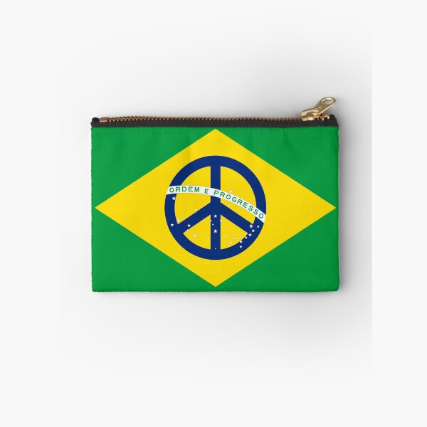 Item preview, Brazil Flag Peace designed and sold by crizzinho.