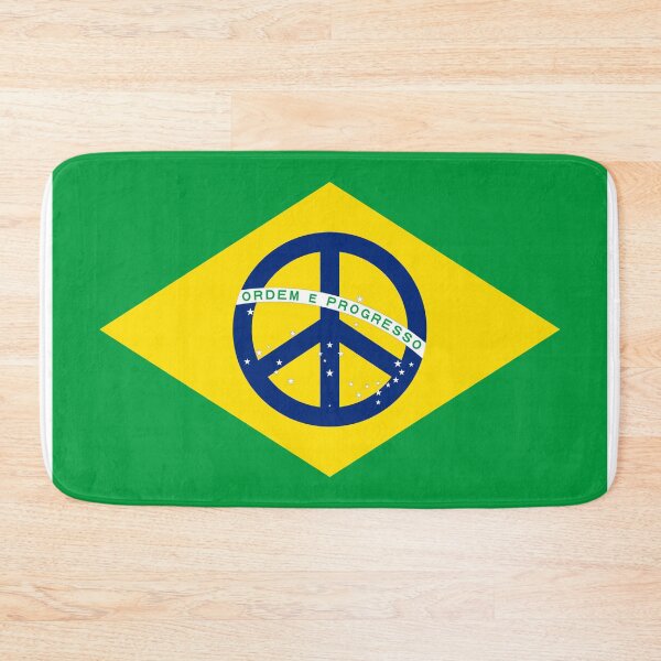 Item preview, Brazil Flag Peace designed and sold by crizzinho.