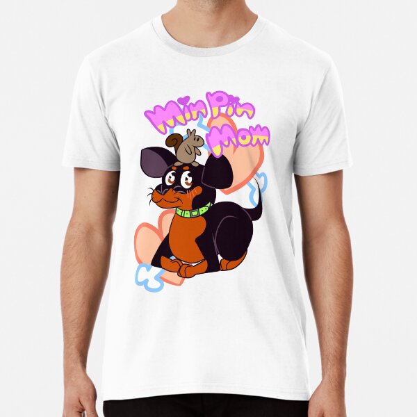 Min Pin Mom Premium T-Shirt