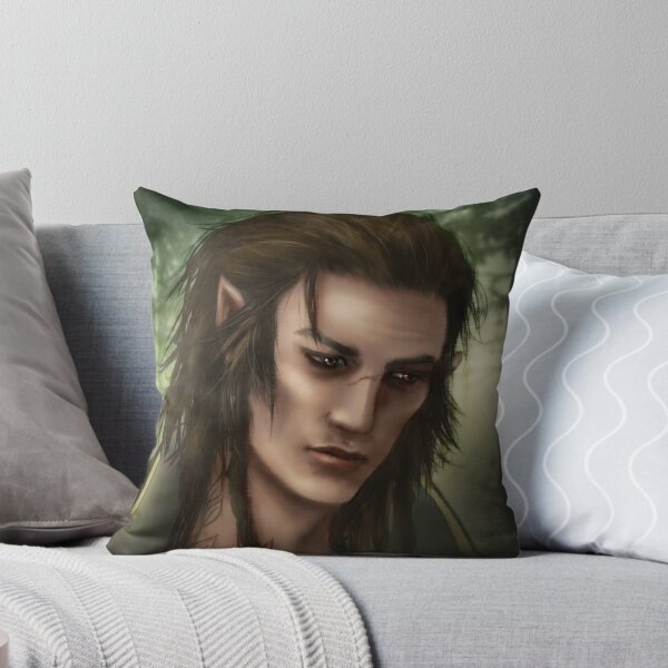 Item preview, Cedric from The Witcher 2 -Portrait (Pillows, Tote Bags) designed and sold by ValtirDesigns.