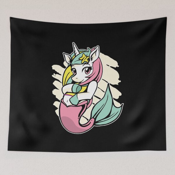Item preview, Mermaid unicorn. designed and sold by emphatic.