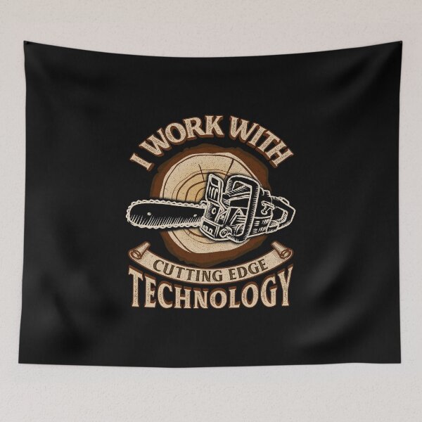 Item preview, Funny Lumberjack - Arborist - Woodwork Meme - Chainsaw Gift designed and sold by phoxydesign.
