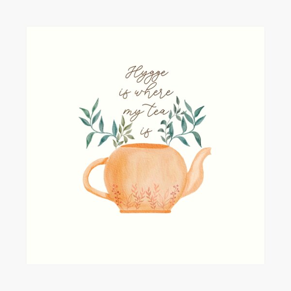 Item preview, Hygge is where my tea is designed and sold by EllilaDesigns.