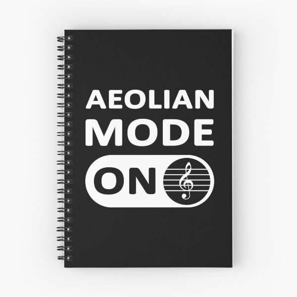 Item preview, Aeolian Mode - Music theory designed and sold by TMBTM.