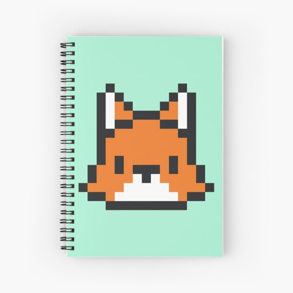 Item preview, Super Cute 16pixel 8-bit Fox designed and sold by 8bitpixelart.