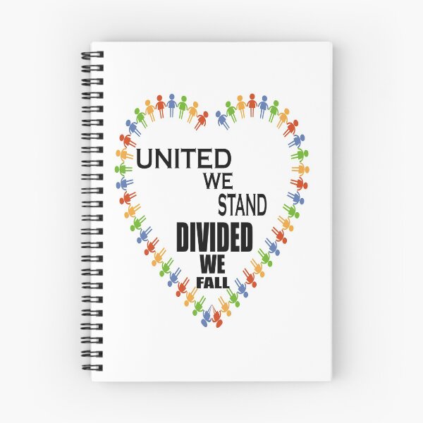 Item preview, United We Stand Divided We Fall designed and sold by dara4uall.
