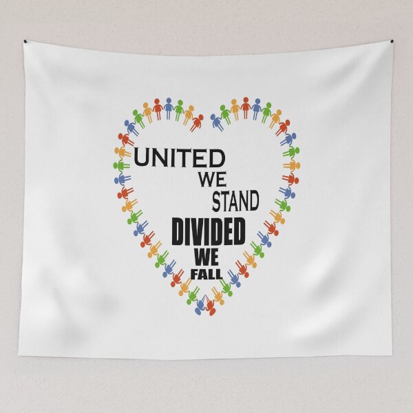 Item preview, United We Stand Divided We Fall designed and sold by dara4uall.