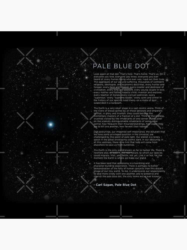 Carl Sagan's - Pale Blue Dot Speech by BrianSmith84