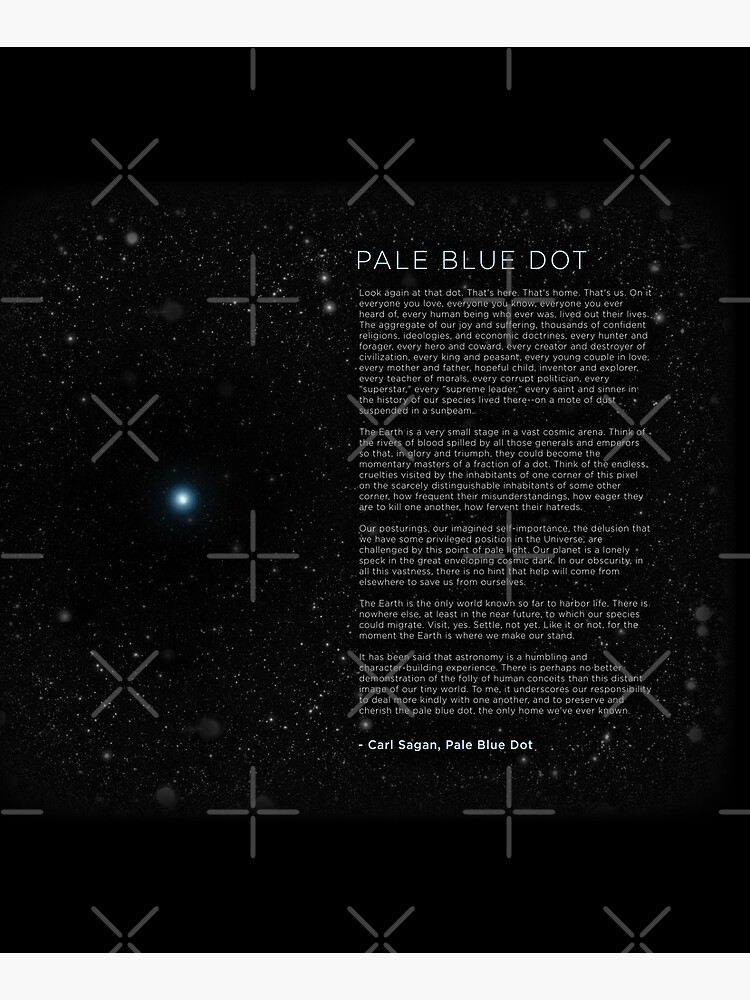 pale blue dot picture carl sagan