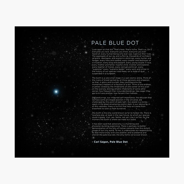 pale blue dot speech