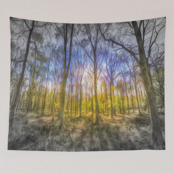 Item preview, Light Through The Forest Art designed and sold by Londonimages.